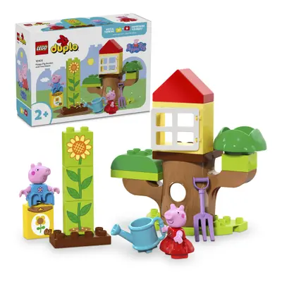 LEGO® DUPLO® 10431 Prasátko Peppa – zahrada a dům na stromě