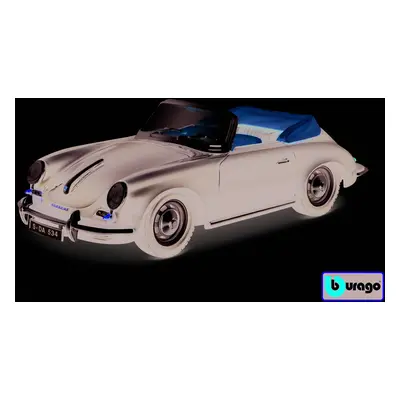 Bburago Porsche 356 B Cabriolet Black 1:24