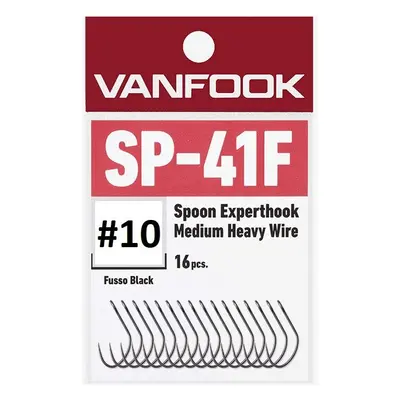 Vanfook Háčky SP-41F Spoon Experthook 16ks Počet kusů: 16ks, Velikost háčku: #10