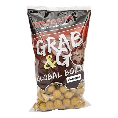 Starbaits Boilie Grab & Go Global Boilies Pineapple Hmotnost: 1kg, Průměr: 20mm