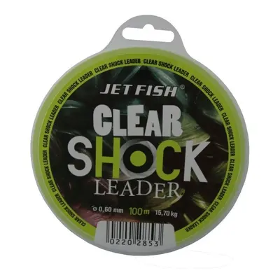 Jet Fish Šokový Vlasec Clear Shock Leader 100m Průměr: 0,60mm