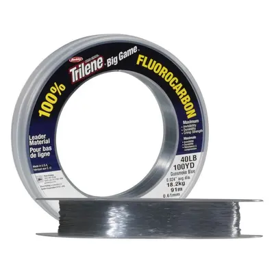 Berkley Vlasec Fluorocarbon BIG GAME 90 m crystal Nosnost: 9,1kg, Průměr: 0,46mm