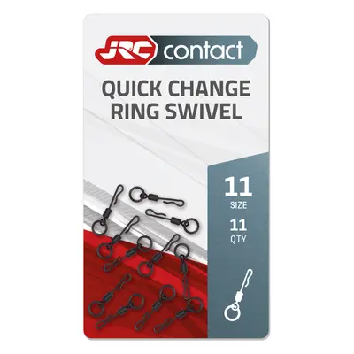 JRC Obratlík Quick Change Ring Swivel 11ks Počet kusů: 11ks, Velikost: 11