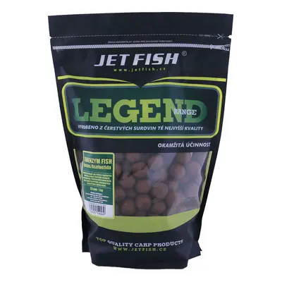 Jet Fish Boilie Legend Range Bioenzym Fish Losos ASA Hmotnost: 1kg, Průměr: 24mm