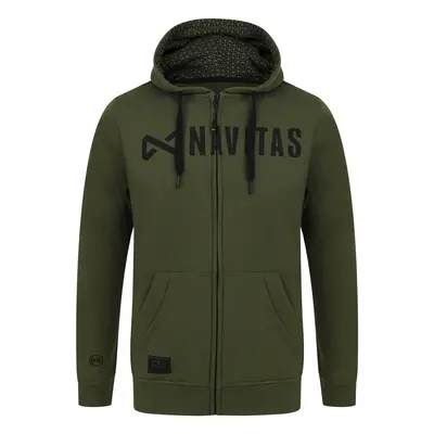 Navitas Mikina CORE Zip Hoody Green