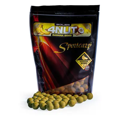 Sportcarp boilies 4NUT Banana Bomb 1 kg Hmotnost: 1kg, Průměr: 24mm