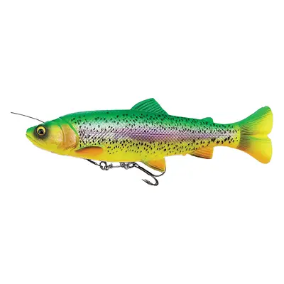 Savage Gear Gumová Nástraha 4D Linethru Pulsetail Trout Slow Sink FireTrout Délka: 16cm