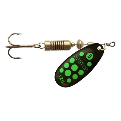 Hester Fishing Třpytka Green Ladybug Hmotnost: 12g, Velikost: 5