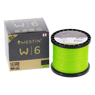 Westin Pletená Šňůra W6 8 Braid Lime Punch Nosnost: 3,8kg, Průměr: 0,10mm