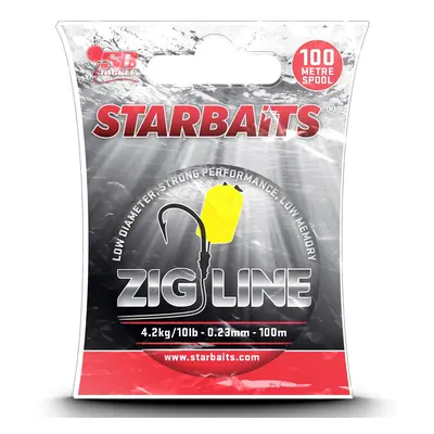 Starbaits Starbait Vlasec Zig Line 100m Varianta: Průměr 0,23 mm Nosnost 4,2 kg