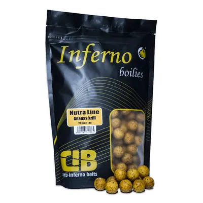 Carp Inferno Boilies Nutra Line Ananas Krill Hmotnost: 250g, Průměr: 20mm