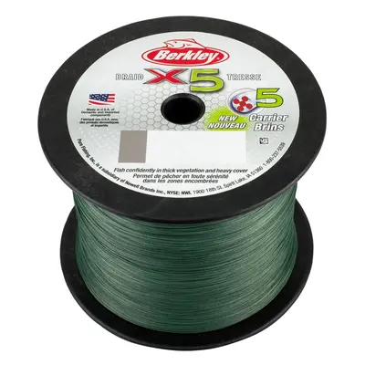 Berkley Pletená Šňůra X5 Braid Nosnost: 45kg, Průměr: 0,40mm