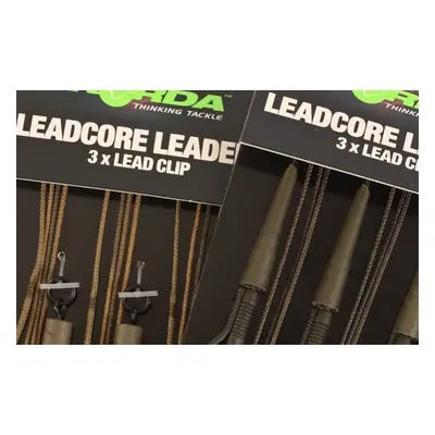 Korda Leadcore Leader Lead Clip 3ks Varianta: Weed/Silt