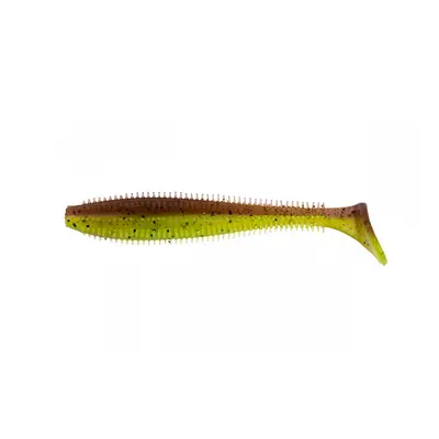 Fox Rage Gumová Nástraha Spikey Shad UV Green Pumpkin 1ks Délka: 12cm