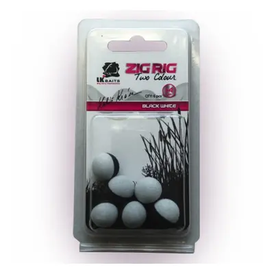 LK Baits Bolies Zig Rig PopUp Varianta: Black / White, Průměr: 14mm