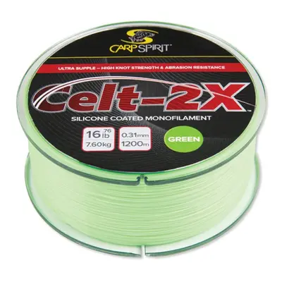 Carp Spirit Vlasec Celt 2X Mymetik Green Délka: 1400m, Nosnost: 6,45kg, Průměr: 0,28mm