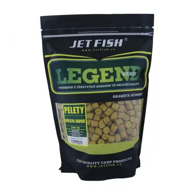 Jet Fish Pelety Legend Range Ořech / Javor 1kg Průměr: 12mm