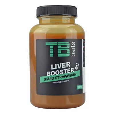 TB Baits Liver Booster Squid Strawberry Objem: 250ml