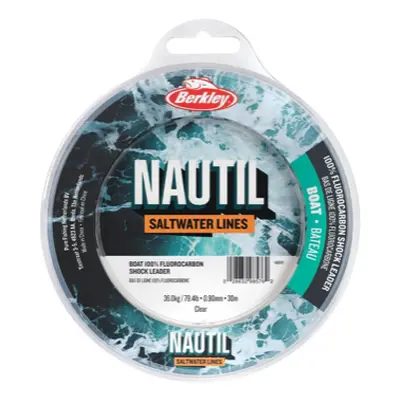 Berkley Fluorocarbon Nautil FCShock Clear 30m Nosnost: 36kg, Průměr: 0,90mm