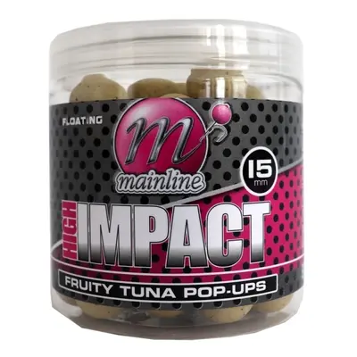 Mainline Boilies Pop-up High Impact 15 mm Průměr: 15mm, Příchuť: Fruity Tuna