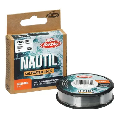 Berkley Fluorocarbon Nautil FCLeader Clear 50m Nosnost: 5,3kg, Průměr: 0,28mm