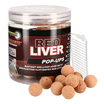 Starbaits Plovoucí Boilie Red Liver 80g 14mm Hmotnost: 80g, Průměr: 14mm