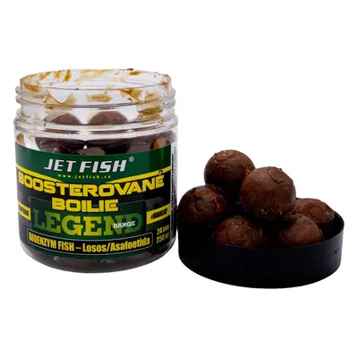 Jet Fish Boosterované Boilie Legend Range BioEnzym Fish + Losos 250ml Průměr: 20mm