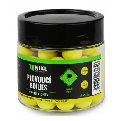 Nikl Plovoucí Boilies Sweet Honey Hmotnost: 50g, Průměr: 18mm