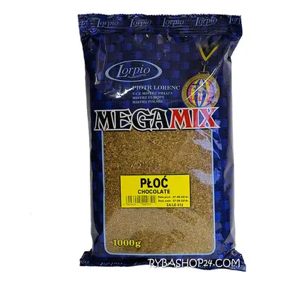 Lorpio Krmítková Směs Lorpio Megamix 3kg Příchuť: Plotice - čokoláda