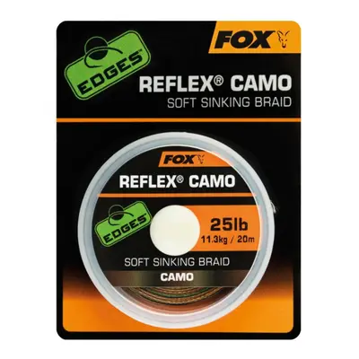 Fox Splétaná Šňůra Edges Reflex Soft Sinking Braid Camo 20m Varianta: 25lb x20m