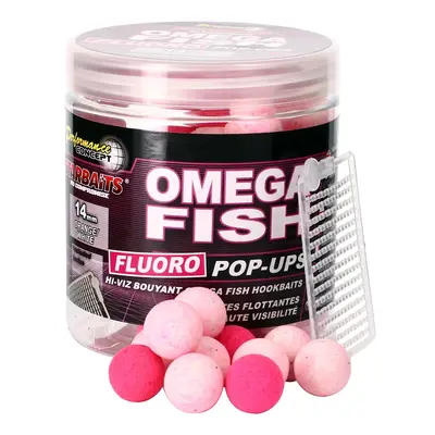 Starbaits Plovoucí Boilie Omega Fish Fluo 80g Hmotnost: 80g, Průměr: 14mm