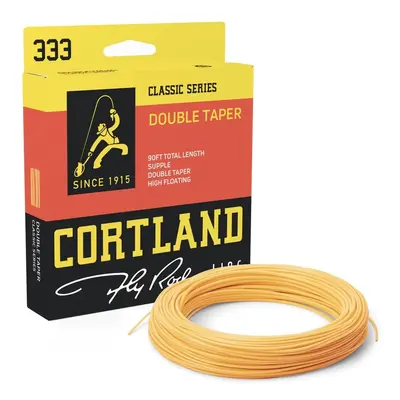 Cortland Muškařská Šňůra 333 Classic Double Mango Orange Floating DT 90ft Aftma: #5