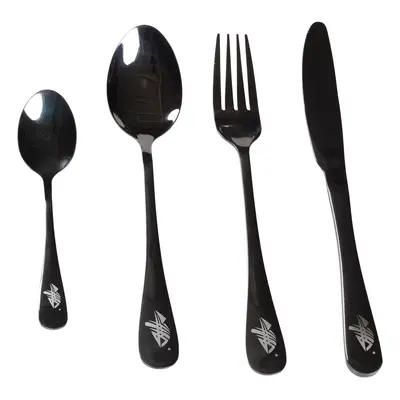 Giants Fishing Sada Příborů Černý Nerez Cutlery SS 410