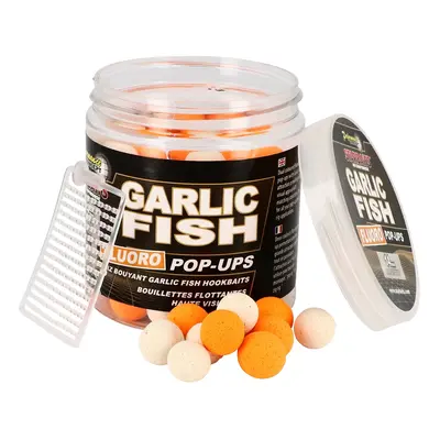 Starbaits Plovoucí Boilie Fluo Garlic Fish Hmotnost: 80g, Průměr: 14mm