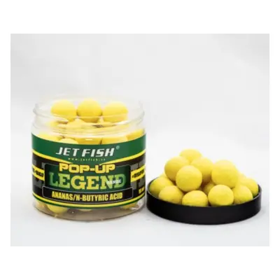 Jet Fish Plovoucí Boilie Legend Range Ananas/Butyric Hmotnost: 40g, Průměr: 12mm