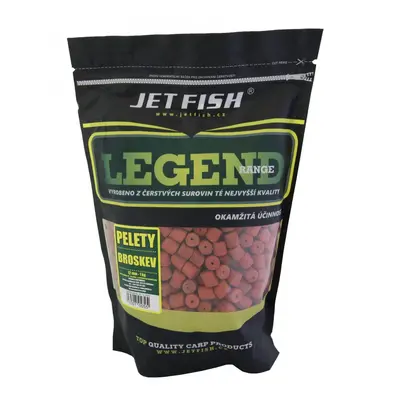 Jet Fish Pelety Legend Range Broskev 1kg Průměr: 4mm