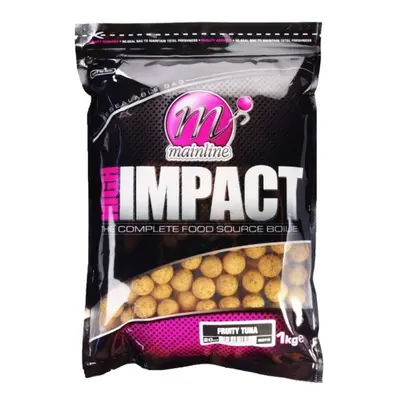 Mainline Boilies High Impact 20 mm 1kg Hmotnost: 1 kg, Průměr: 20mm, Příchuť: Fruity Tuna