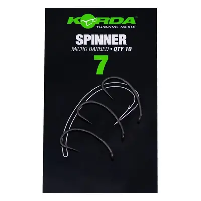 Korda Háčky Bez Protihrotu Spinner B Velikost háčku: #7