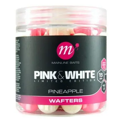 Mainline Boilies Fluro Pink White Wafters Pineapple Průměr: 15mm, Objem: 250ml