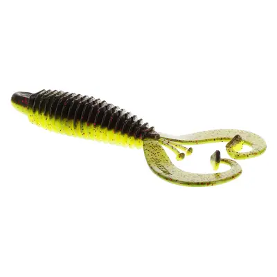 Westin Gumová Nástraha RingCraw Curltail 6g 9cm 5ks Barva: Black/Chartreuse, Počet kusů: 5ks, Dé