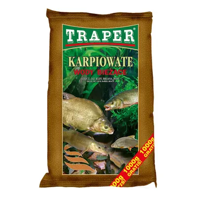 Traper Krmení Popular Kapr Na Tekoucí Vody Hmotnost: 5 kg, Příchuť: Vanilka