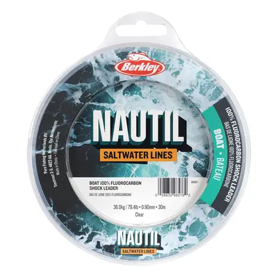 Berkley Fluorocarbon Nautil Boat Shockleaderk Clear 30m Nosnost: 18,9kg, Průměr: 0,60mm