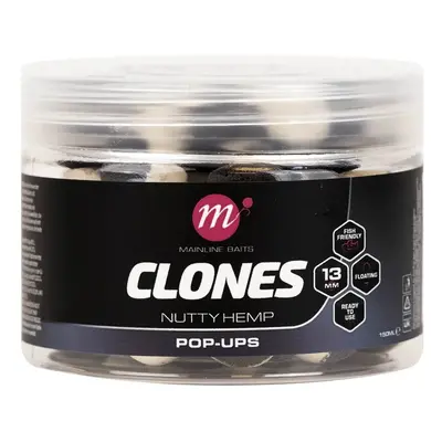 Mainline Plovoucí Boilie Clones Pop Ups Nutty Hemp 13mm 150ml Průměr: 13mm, Objem: 150ml