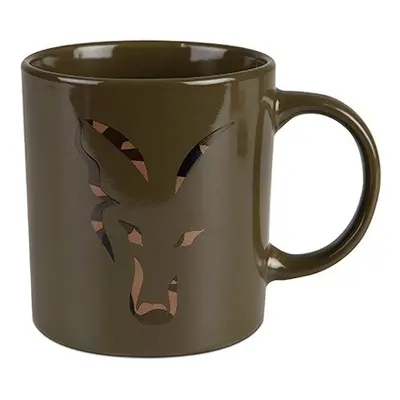 Fox Hrnek Green And Camo Head Ceramic Mug