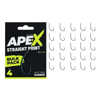 RidgeMonkey Háčky Ape-X Straight Point Bulk Pack 25ks Velikost háčku: #6