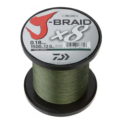 Daiwa J-Braid X8E 1m Nosnost: 4kg, Průměr: 0,06mm