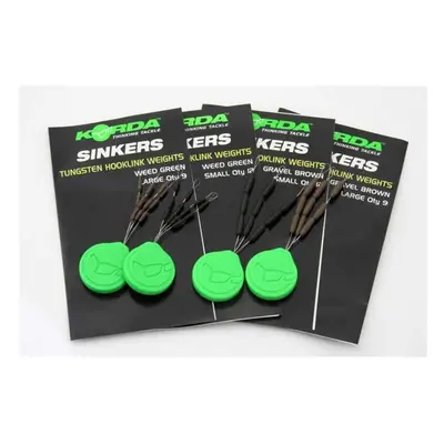 Korda Zarážky Sinkers Large 9Ks Varianta: L Green 9ks