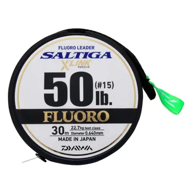 Daiwa Fluorocarbon Saltiga X‘Link Leader 30m Nosnost: 45,40kg, Průměr: 0,98mm