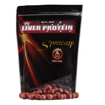 Sportcarp Boilies Liver Protein Fruity Crab Hmotnost: 250g, Průměr: 18mm