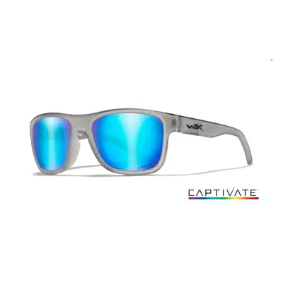 WILEY X Brýle Ovation Captivate Polarized - Blue Mirror - Smoke Grey/Matte Slate